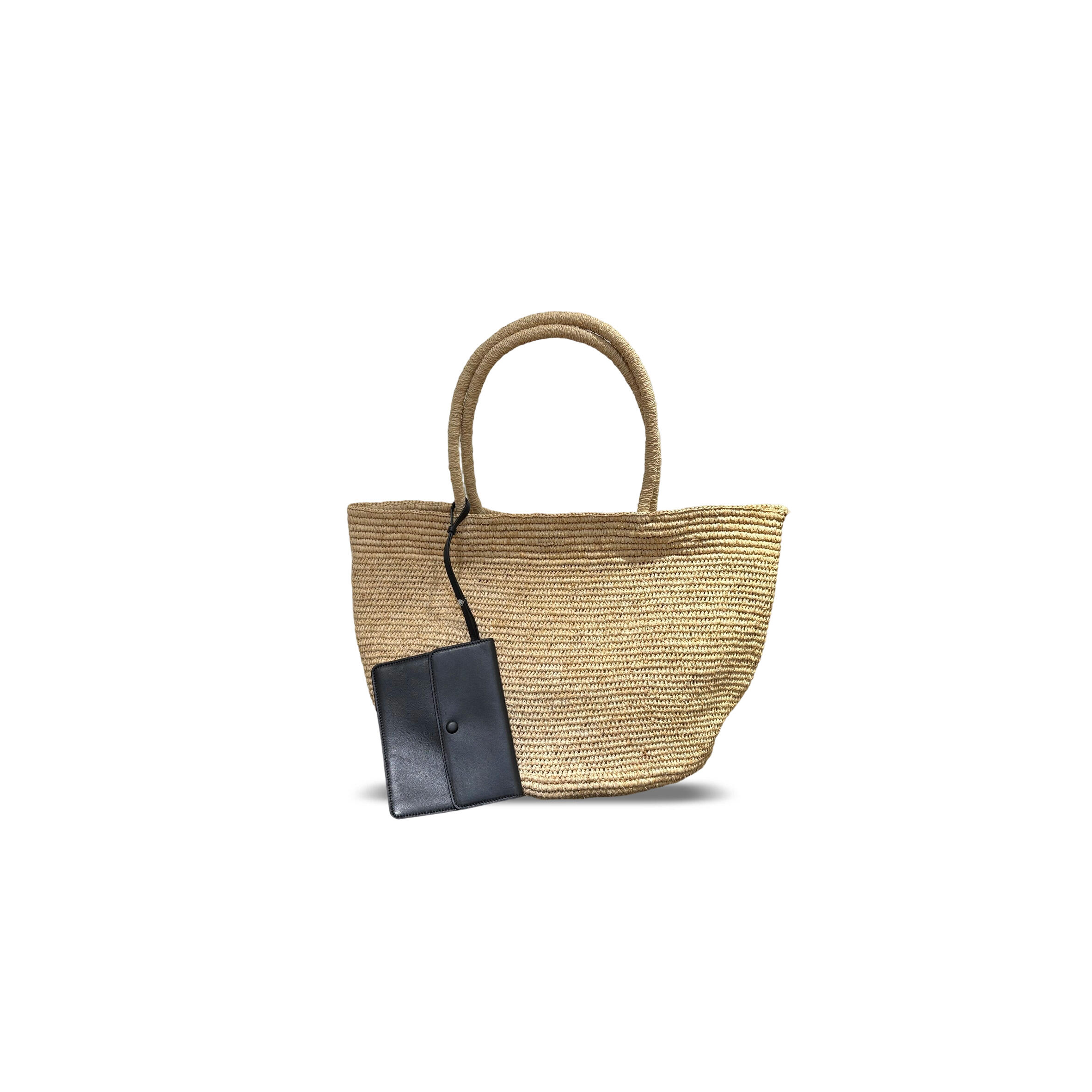 THE ROW OREGON RAFFIA TOTE BAG (38*32*28cm)